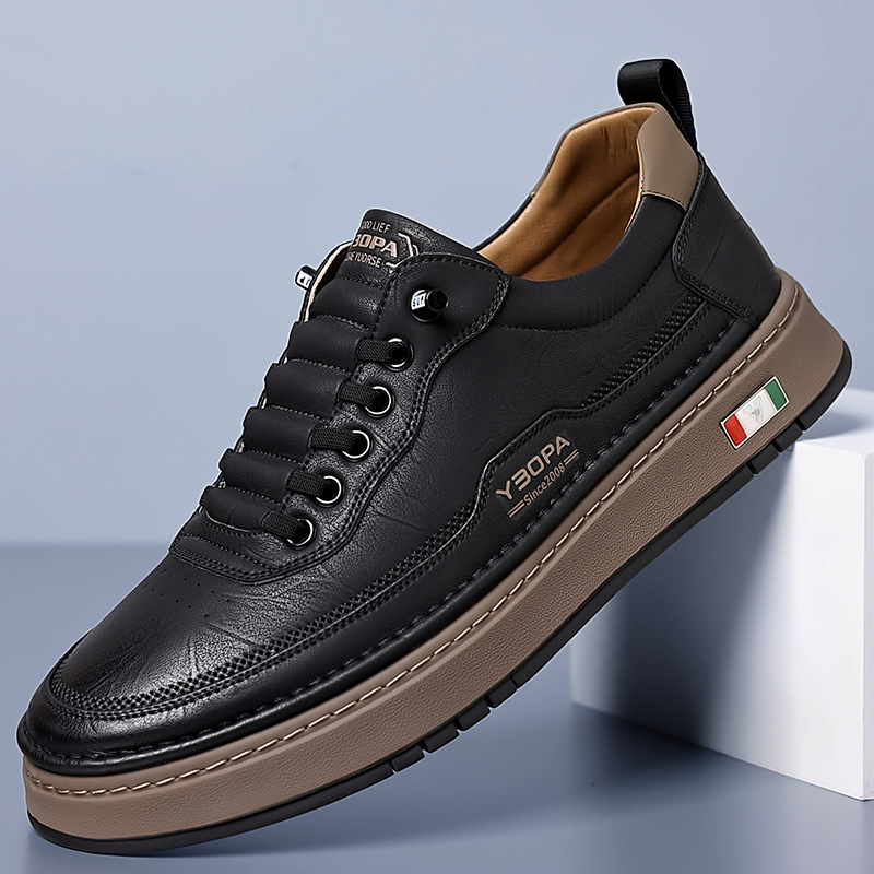 Alan Genuine Leather Sneakers